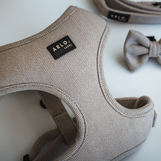 Brown Tweed Harness
